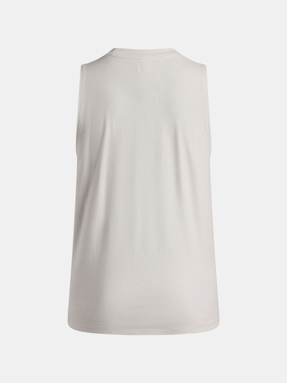 Under Armour Ženska majica brez rokavov Under Armour UA Varsity Tank-WHT