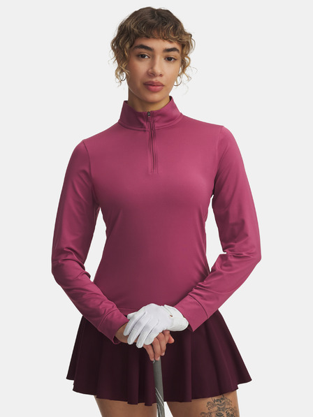 Under Armour Ženska majica Under Armour UA Drive 1/4 Zip-RED