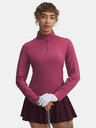 Under Armour Ženska majica Under Armour UA Drive 1/4 Zip-RED