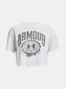 Under Armour Ženska majica Under Armour UA COLLEGIATE CREST CROP SS