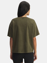 Under Armour Ženska majica Under Armour UA HWT Boxy Wash SS-GRN