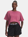Under Armour Ženska majica Under Armour UA HWT Boxy Wash SS-RED