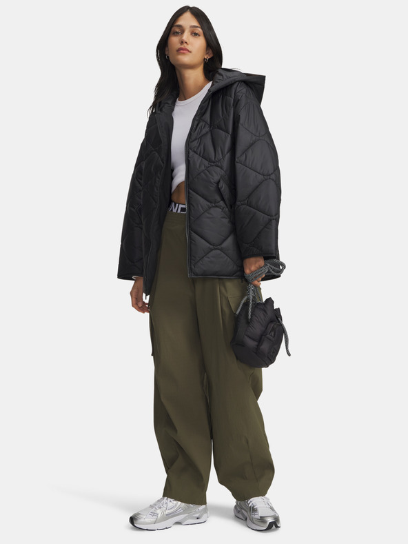 Under Armour Ženske športne hlače Under Armour UA Unstoppable Rstop Cargo-GRN