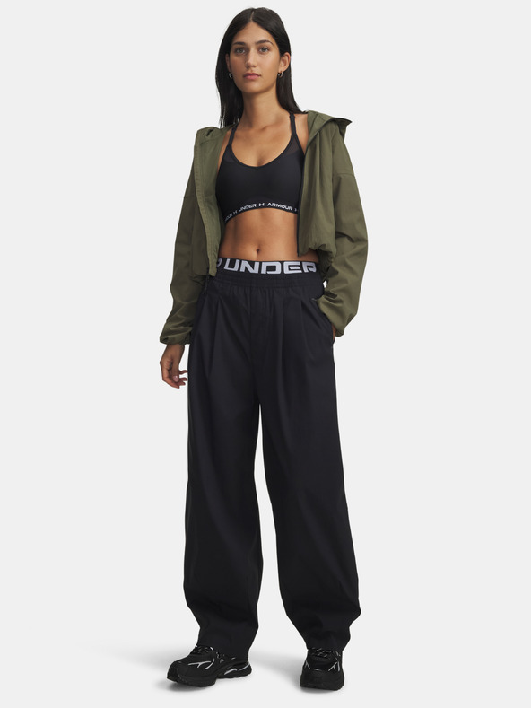 Under Armour Ženske športne hlače Under Armour UA Unstoppable Wvn Pleat Pt-BLK