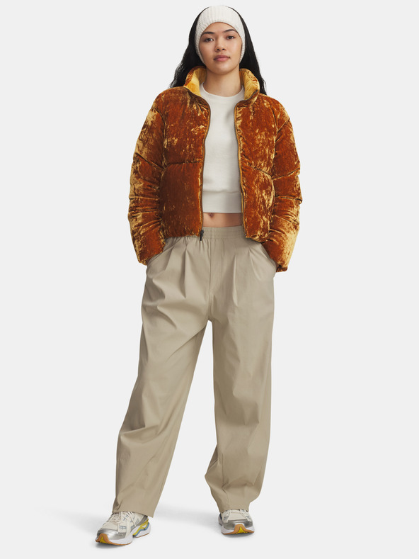 Under Armour Ženske športne hlače Under Armour UA Unstoppable Wvn Pleat Pt-BLK