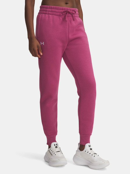 Under Armour Ženske spodnji del trenirke Under Armour UA Rival Fleece Jogger-RED