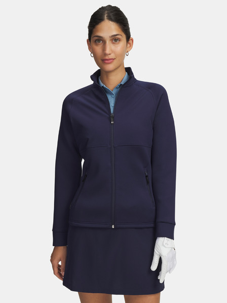 Under Armour Ženski pulover Under Armour UA Drive Pro Hybrid FZ-BLU