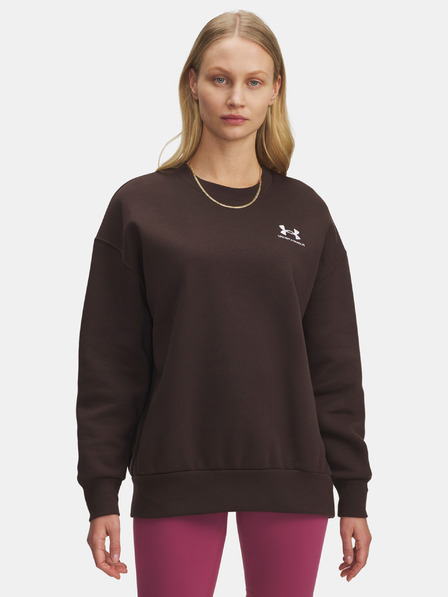 Under Armour Ženski pulover Under Armour UA Icon Fleece OS Crew-BRN