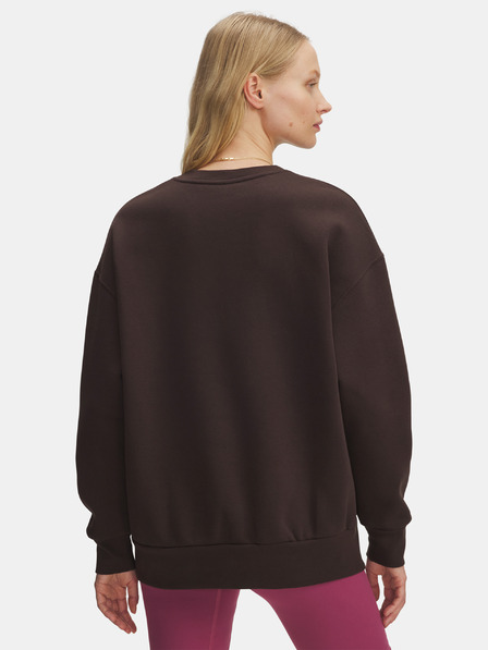 Under Armour Ženski pulover Under Armour UA Icon Fleece OS Crew-BRN