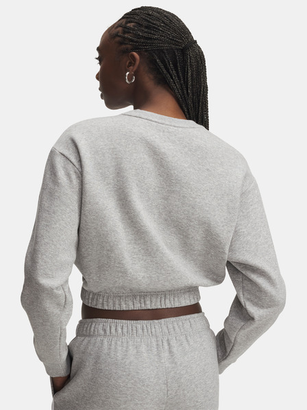 Under Armour Ženski pulover Under Armour UA Rival Fleece Piped Crew-GRY