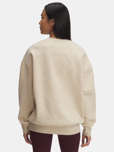 Under Armour Ženski pulover Under Armour UA Icon Fleece OS Crew-BRN