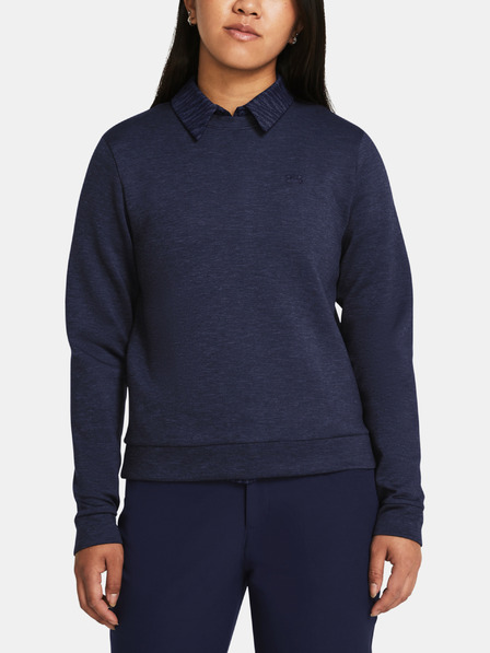 Under Armour Ženski pulover Under Armour UA Drive Midlayer Crew-BLU