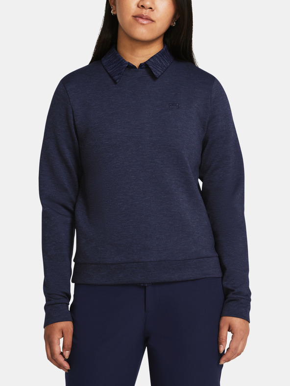 Under Armour Ženski pulover Under Armour UA Drive Midlayer Crew-BLU