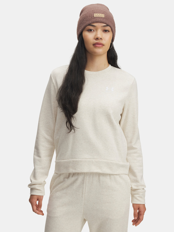Under Armour Ženski pulover Under Armour UA Rival Terry Crew-BRN