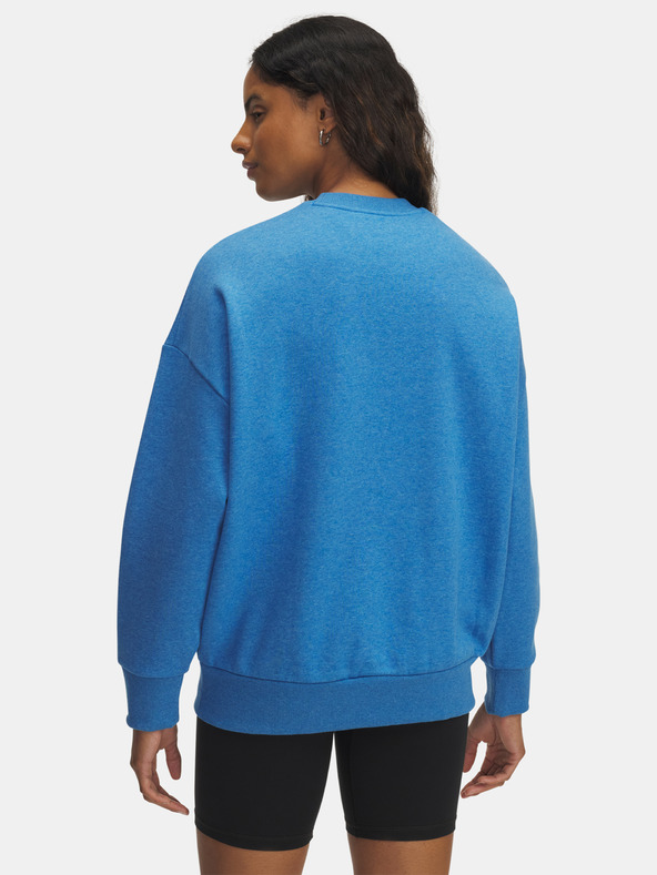 Under Armour Ženski pulover Under Armour UA Rival Fleece OS Crew-BLU