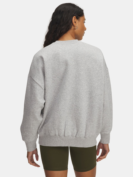 Under Armour Ženski pulover Under Armour Rival Flc OS Varsity Crew-GRY