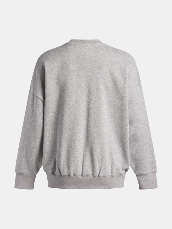 Under Armour Ženski pulover Under Armour Rival Flc OS Varsity Crew-GRY