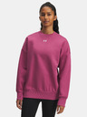 Under Armour Ženski pulover Under Armour UA Rival Fleece OS Crew-RED