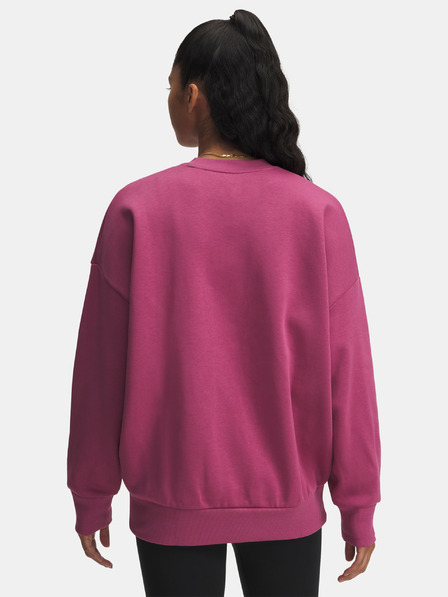 Under Armour Ženski pulover Under Armour UA Rival Fleece OS Crew-RED