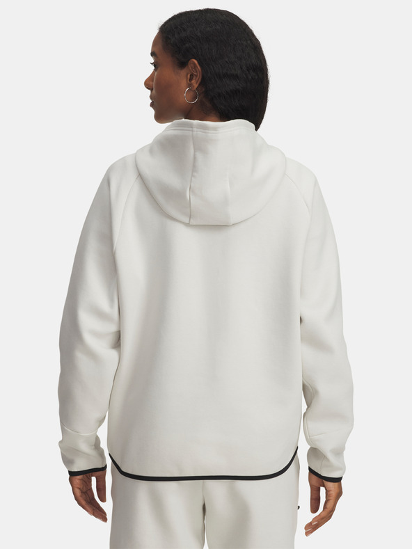 Under Armour Ženski pulover Under Armour Unstoppable Fleece FZ-WHT