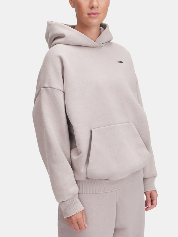 Under Armour Ženski pulover  Under Armour UA Icon HWT Flc OS Hdy-GRY