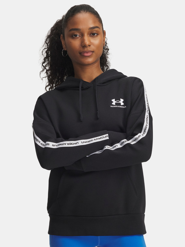 Under Armour Ženski pulover Under Armour Icon Fleece Taped Hdy-BLK