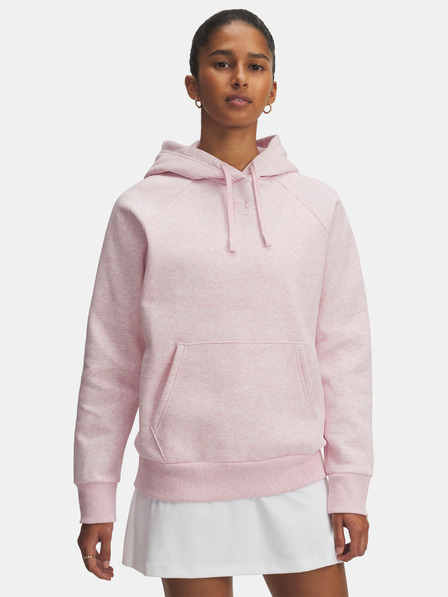 Under Armour Ženski pulover Under Armour UA Rival Fleece Hoodie-PNK