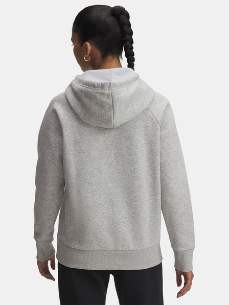 Under Armour Ženski pulover Under Armour UA Rival Flc Shimmer Hdy-GRY