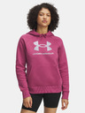 Under Armour Ženski pulover Under Armour UA Rival Flc Shimmer Hdy-RED