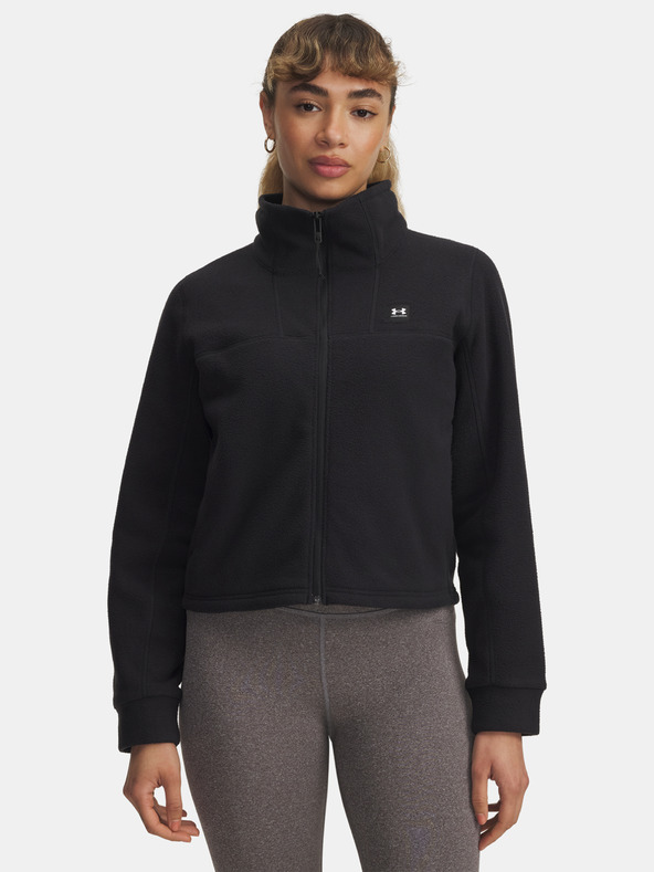 Under Armour Ženski pulover Under Armour UA W Expanse Fleece FZ-BLK