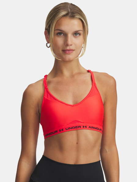 Under Armour Ženski nedrček  Under Armour UA Crossback Low Bra-RED