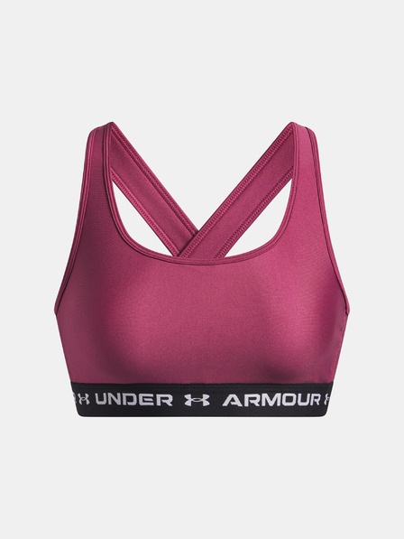 Under Armour Ženski nedrček  Under Armour Crossback Mid Bra-RED