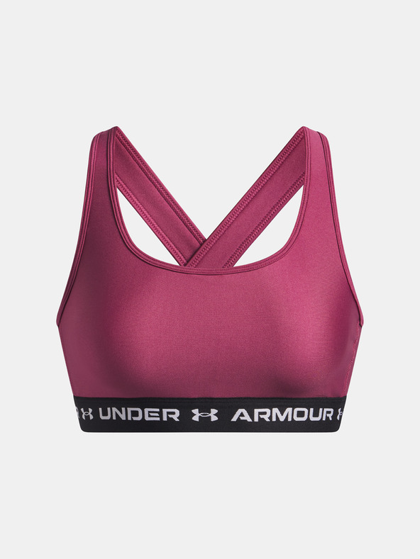 Under Armour Ženski nedrček  Under Armour Crossback Mid Bra-RED