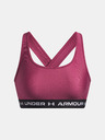 Under Armour Ženski nedrček  Under Armour Crossback Mid Bra-RED