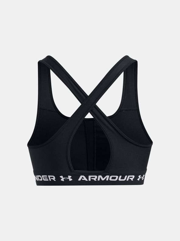 Under Armour Ženski nedrček  Under Armour Crossback Mid Bra-BLK