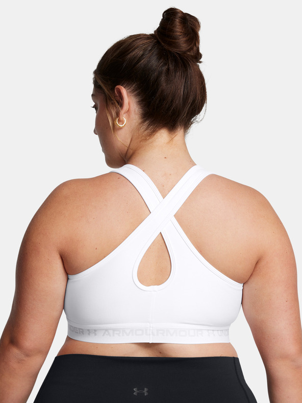 Under Armour Ženski nedrček  Under Armour UA Crossback Mid Bra&-WHT