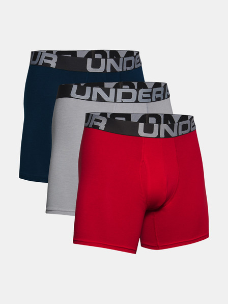 Under Armour Moške boksarice Under Armour Charged Cotton 6in 3 Pack