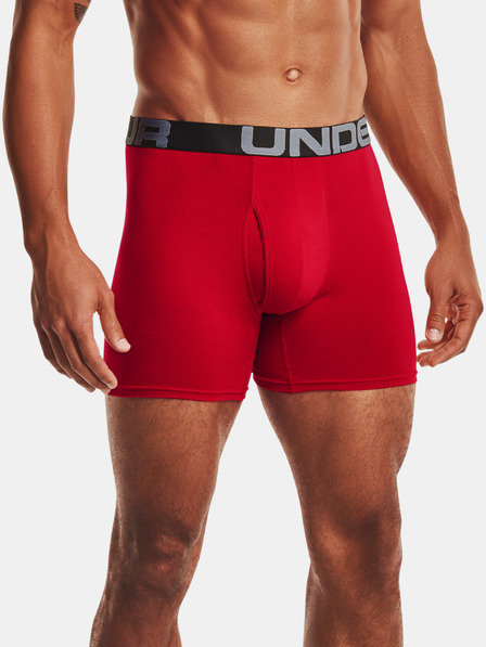 Under Armour Moške boksarice Under Armour Charged Cotton 6in 3 Pack