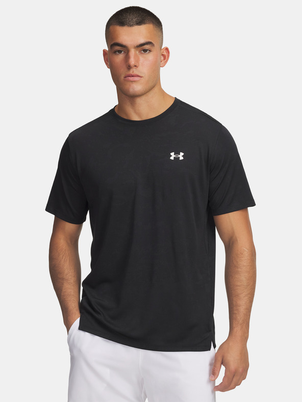 Under Armour Moška majica Under Armour UA Tech Vent Jacquard SS-BLK