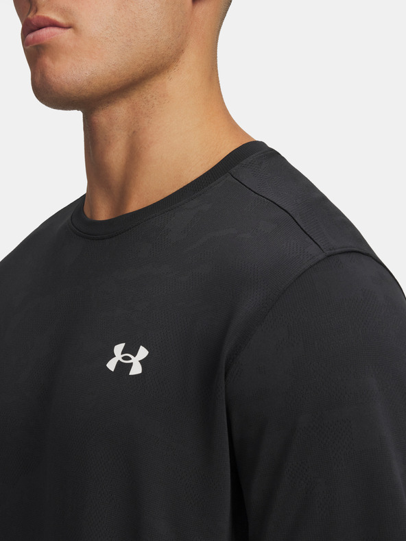 Under Armour Moška majica Under Armour UA Tech Vent Jacquard SS-BLK