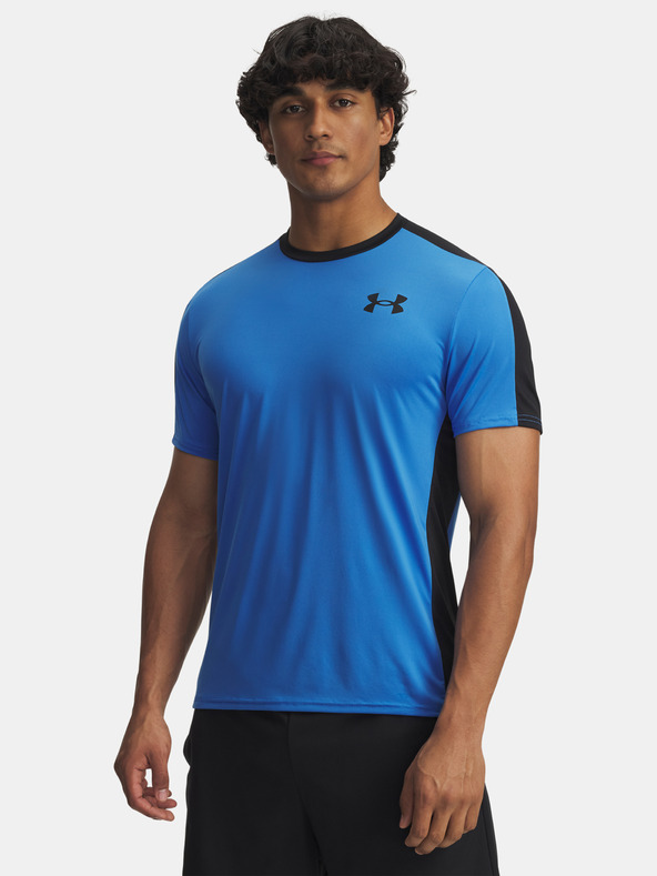Under Armour Moška majica Under Armour UA HG Wordmark SS-BLU