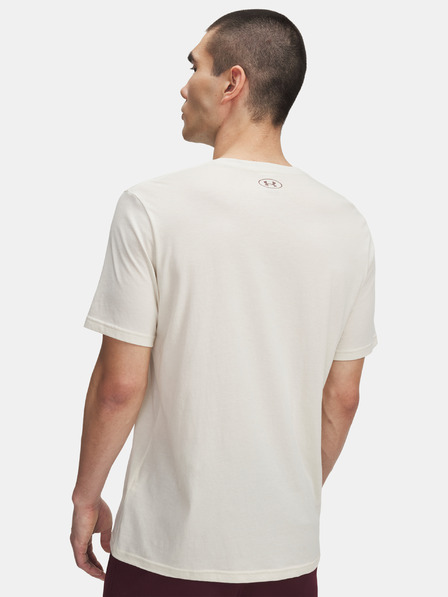 Under Armour Moška majica Under Armour UA COLLEGE CREST LOGO SS-BRN