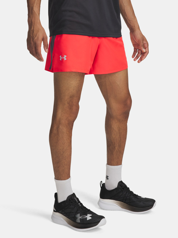 Under Armour Moške kratke hlače Under Armour UA LAUNCH 5'' SHORTS-RED