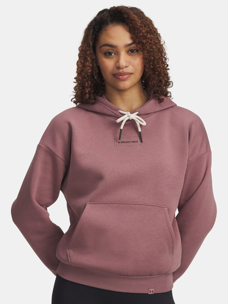 Under Armour Ženski pulover  Under Armour Pjt Rck Icon Hoodie-MRN