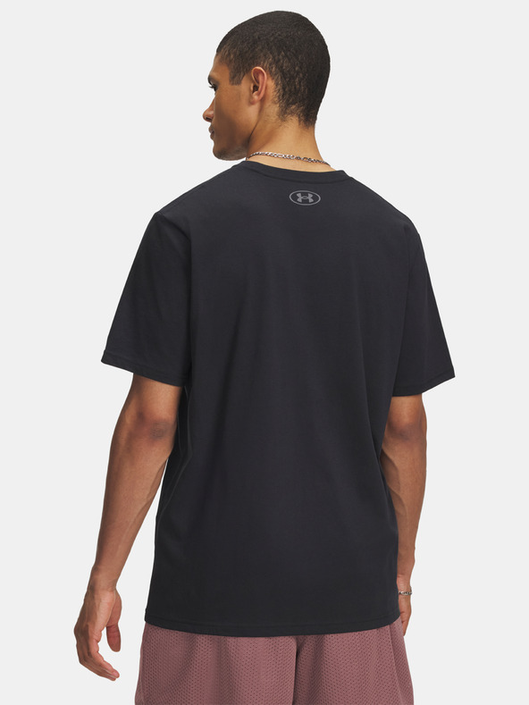 Under Armour Moška majica Under Armour UA TRIPLE STACK LC LOGO SS-BLK