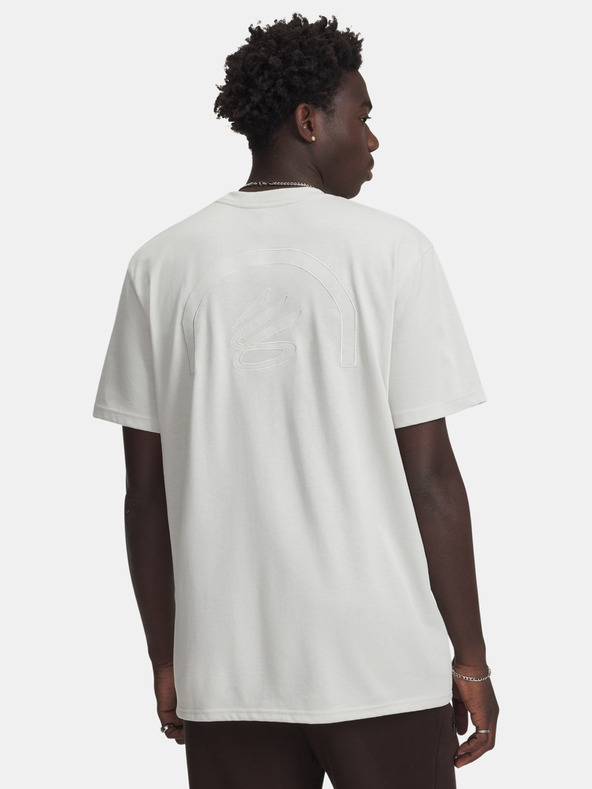 Under Armour Moška majica Under Armour Curry Verbiage Tee 2-WHT