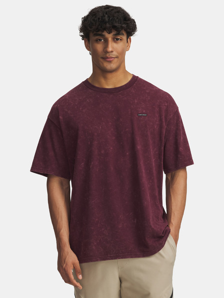 Under Armour Moška majica Under Armour UA M HW OS LOGO WASH SS-RED