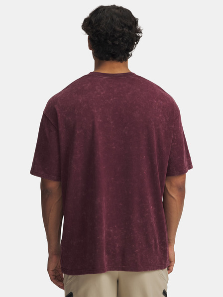 Under Armour Moška majica Under Armour UA M HW OS LOGO WASH SS-RED