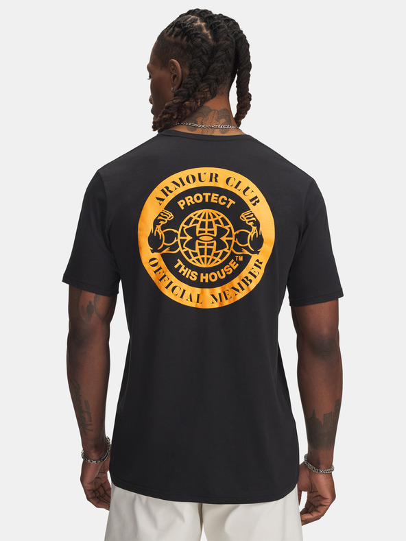 Under Armour Moška majica Under Armour UA ARMOUR CLUB SS-BLK