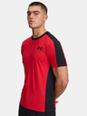 Under Armour Moška majica Under Armour UA HG Wordmark SS-RED